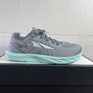 Altra X Smartwool Escalante 4 Gray Mint Green Running Shoes Sneakers Women's 10